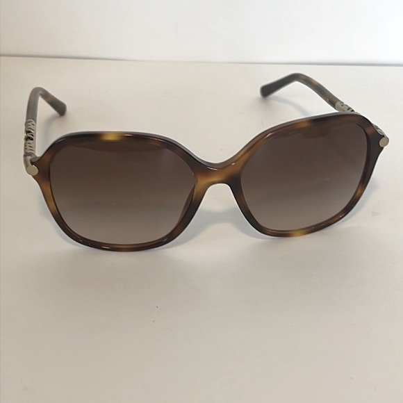 BURBERRY Unisex Oversized Brown tortoise shell gold Sunglasses 4228-F 3316/13 3N - Picture 3 of 13